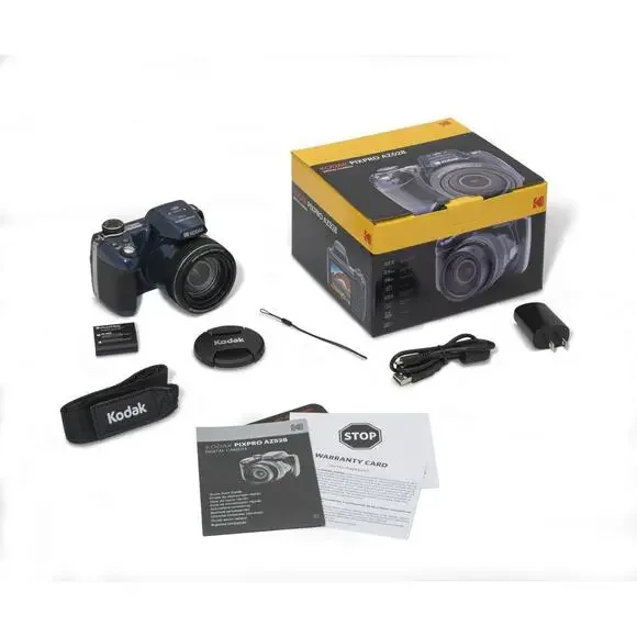 KODAK PIXPRO AZ528 Astro Zoom BSI-CMOS Bridge Digital Camera - 16MP 52X 1080p